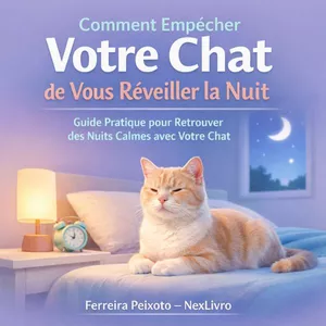 Image de couverture pour le Ebook Comment Empêcher Votre Chat de Vous Réveiller la Nuit