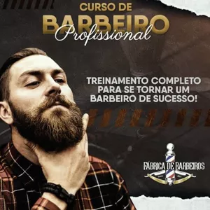 Imagem de capa para o Curso online Curso de Barbeiro  Completo ✔️ 