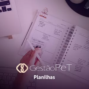 Imagem de capa para o Serviço online Gestão Pet - Planilhas essenciais para sua clínica