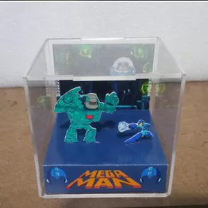 Imagen de portada para Ebook Diorama cubo Megaman (Plantilla)