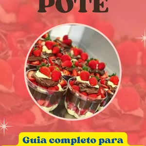 Imagem de capa para o Ebook Bolo de pote 