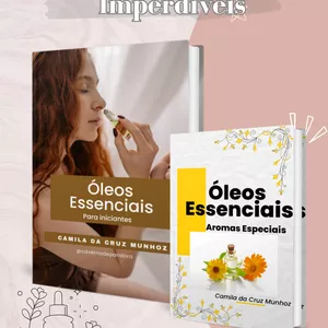 Imagem de capa para o Ebook Óleos essenciais para iniciantes