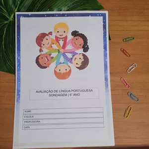 Imagem de capa para o Ebook Avaliação para Sondagem em Língua Portuguesa e Matemática - 5° ano