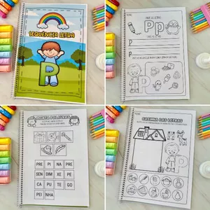 Imagem de capa para o Ebook APOSTILA DE ATIVIDADES LETRA  ''P''