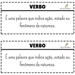 Imagem de capa para o Ebook Atividade - Verbos