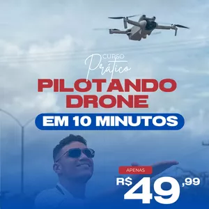 Imagem de Pilotando Drone em 10 Minutos criado por Elias Rocha na hotmart