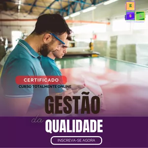 Imagem do curso CURSO: GESÃO DA QUALIDADE