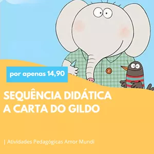 Imagem de capa para o Ebook Sequência Didática: A carta do Gildo