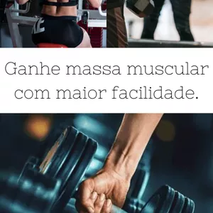 Imagem de capa para o Ebook Ganhe massa muscular com maior facilidade.