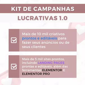Kit de Campanhas Lucrativas por Network 3