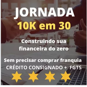 Imagem de capa para o Curso online Construindo sua financeira do zero - sem precisar comprar franquia 