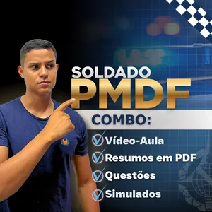 Imagem do curso Soldado da PMDF- Método Minimalista"(Estude o que cai).
