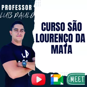 Imagem de capa para o Curso online CURSO PROFESSOR SÃO LOURENÇO DA MATA