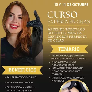 Imagen de portada para Curso online Máster en Cejas