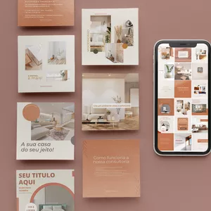 Imagem de capa para o Ebook TEMPLATE CANVA EDITÁVEL - ARQUITETURA E DESIGN