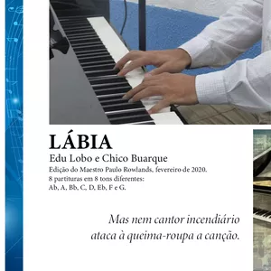 Imagem de capa para o Ebook PARTITURA de LÁBIA
