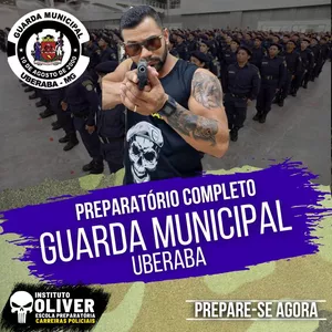 Imagem de capa para o Curso online 👮‍♂️ Preparatório Completo GUARDA MUNICIPAL de Uberaba 👮‍♂️ GCM - Instituto Óliver
