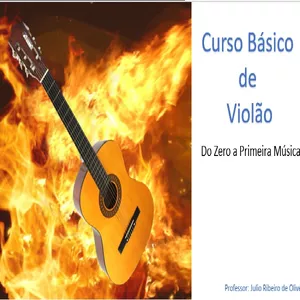 Imagem de capa para o Curso online Curso de violão para iniciantes - Do Zero a Primeira Música.