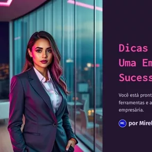 Imagem de capa para o Ebook Empreendedoras de sucesso