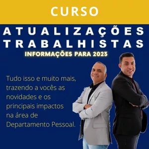 Imagem de capa para o Curso online Curso Atualizações Trabalhistas 2023