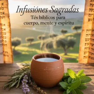 Imagen de portada para Ebook Infusiones Sagradas - Tés Bíblicos para Cuerpo, Mente y Espíritu