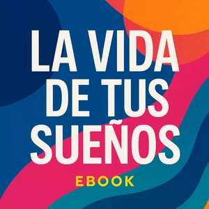 Imagen de portada para Ebook No es solo un título, es una promesa y un destino. "LA VIDA DE TUS SUEÑOS" evoca inmediatamente un sentimiento de posibilidad, esperanza y deseo. Apela directamente al anhelo más profundo del ser humano: vivir una vida plena, con propósito y sin arrepenti