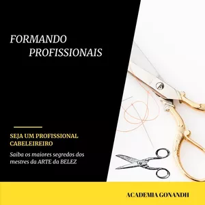 Imagem de capa para o Curso online Formando Profissionais Cabeleireiros
