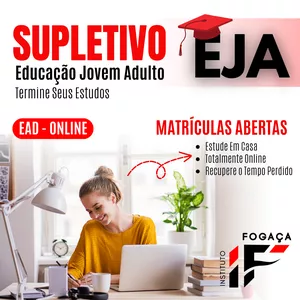 Imagem do curso Eja - Educação Jovem Adulto Online - EAD