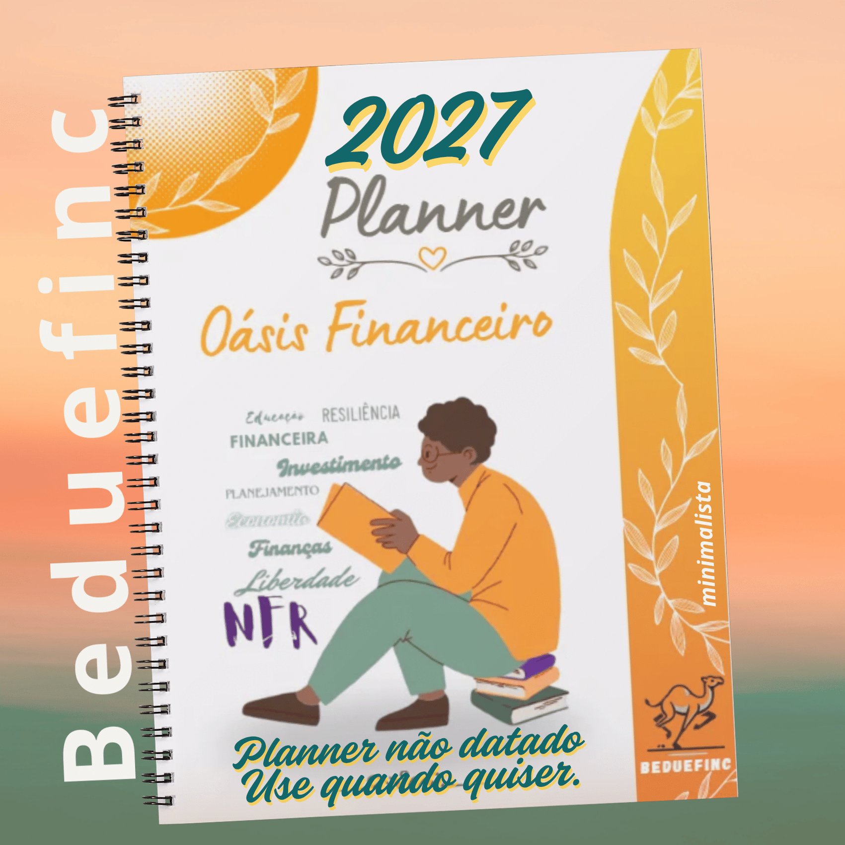 Capa de Planner Oáis Finanro