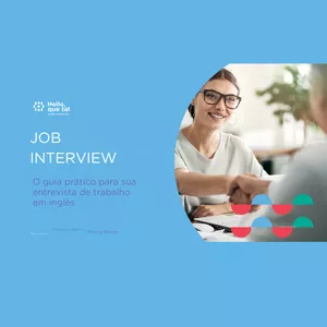 Imagem de capa para o Ebook JOB INTERVIEW - O guia prático para sua entrevista de trabalho em inglês