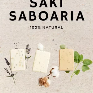 Imagem de capa para o Ebook Workshop Saki Saboaria - Faça sabões 100% Artesanais - 10 Receitas + Bônus!