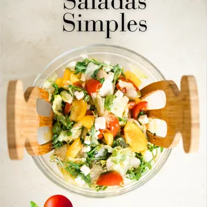 Imagem de capa para o Ebook 8 Sabores de Saladas Simples