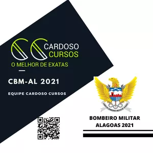 Imagem de capa para o Curso online CARDOSO CURSOS - BOMBEIRO MILITAR ALAGOAS 2021 - SOLDADO