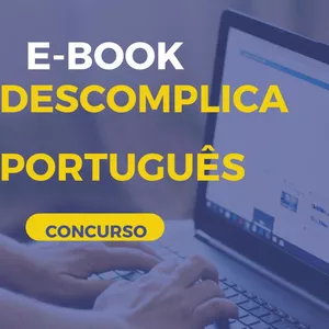Imagem de capa para o Ebook E-book Descomplica Português
