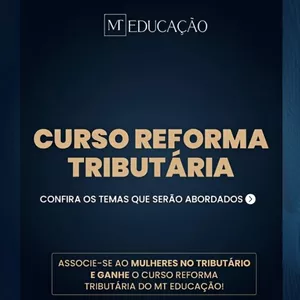 Imagem de capa para o Curso online Curso: Reforma Tributária