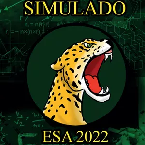 Imagem de capa para o Curso online 1° Simulado especial ESA 2022 com aula de correção em vídeo - Todas as disciplinas.