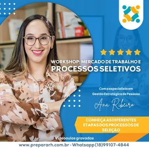 Imagem de capa para o Curso online Workshop Mercado de Trabalho e Processos Seletivos