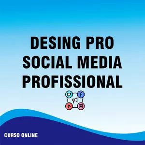 Imagem de capa para o Curso online Design Pro para Social Media