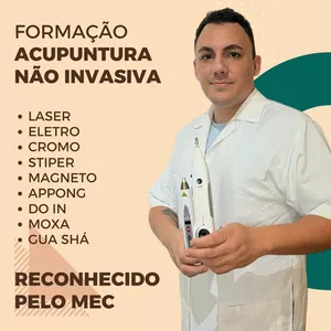 Imagem de capa para o Curso online Formação: Acupuntura Não Invasiva