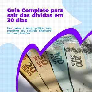 Imagem de capa para o Curso online Guia Completo para sair das dívidas em 30 dias