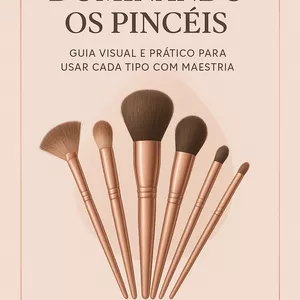 Imagem de capa para o Ebook Domine Seus Pincéis – O Guia Definitivo da Maquiagem Profissional