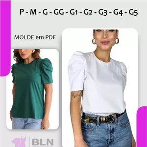 Imagem de capa para o Ebook BLUSA MALHA MG BUFANTE