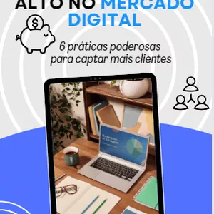 Imagem de capa para o Ebook Como faturar alto no mercado digital