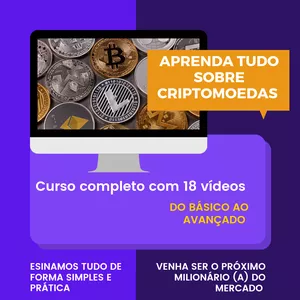 Imagem do curso Melhor curso de criptomoedas do Brasil -18 + vídeos criados por 2 especialistas com mais de 10 anos de experiência no mercado