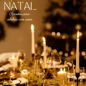 Imagem de capa para o Ebook Especial de Natal Receitas Para Celebrar Com Amor 