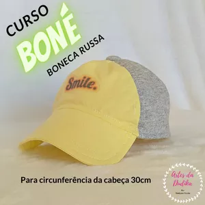 Imagem de capa para o Curso online Guarda Roupa para Boneca Russa 30cm- BONÉ
