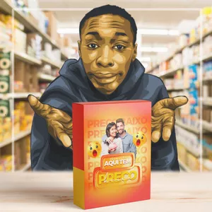 Imagem de capa para o Curso online Artes para Supermercado Editáveis - Canva.