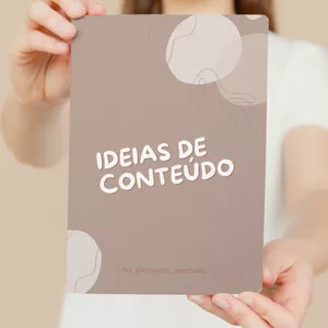Imagem de capa para o Ebook + de 30 ideias de conteúdo