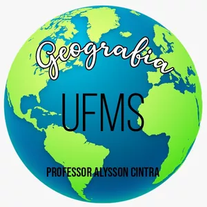 Imagem de capa para o Curso online Geografia da UFMS com o Professor Alysson Cintra