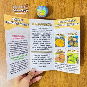 Imagem de capa para o Ebook Folder dia dos povos indígenas